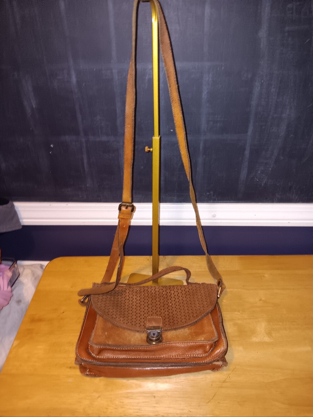 Patricia Nash Leather Shoulder Bag